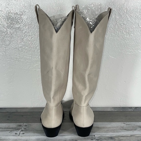 Jeffrey Campbell Women’s Blade 2 Western Boot - Ivory - Sz - 10 - Picture 10 of 15